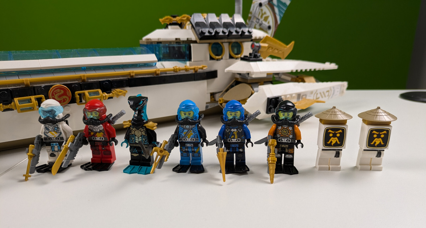 Lego NINJAGO: Seabound: Hydro Bounty Set 71756 - Incomplete