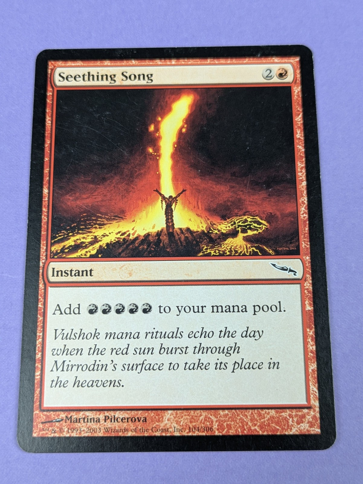 MTG Magic: Mirrodin: Seething Song #104/306 Common - LP