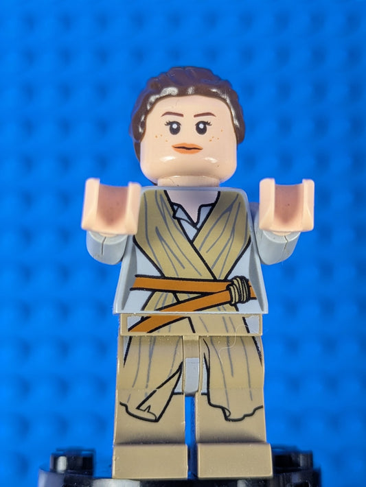 Lego Star Wars: Episode 7: Rey - Dark Tan Tied Robe sw0677 Set 75105