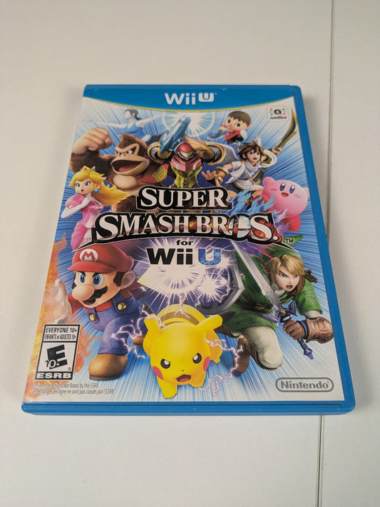 Super Smash Bros. for Wii U (Nintendo Wii U, 2014) CIB