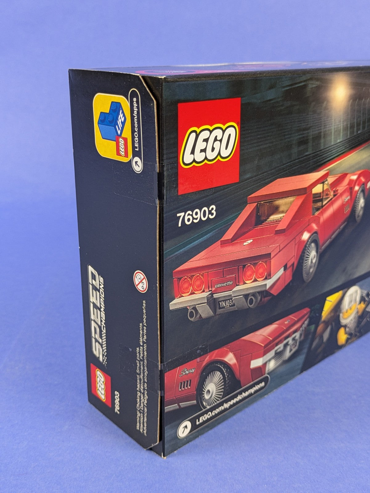 LEGO SPEED CHAMPIONS Chevrolet Corvette C8.R Race Car and 1968 Chevrolet Corvett