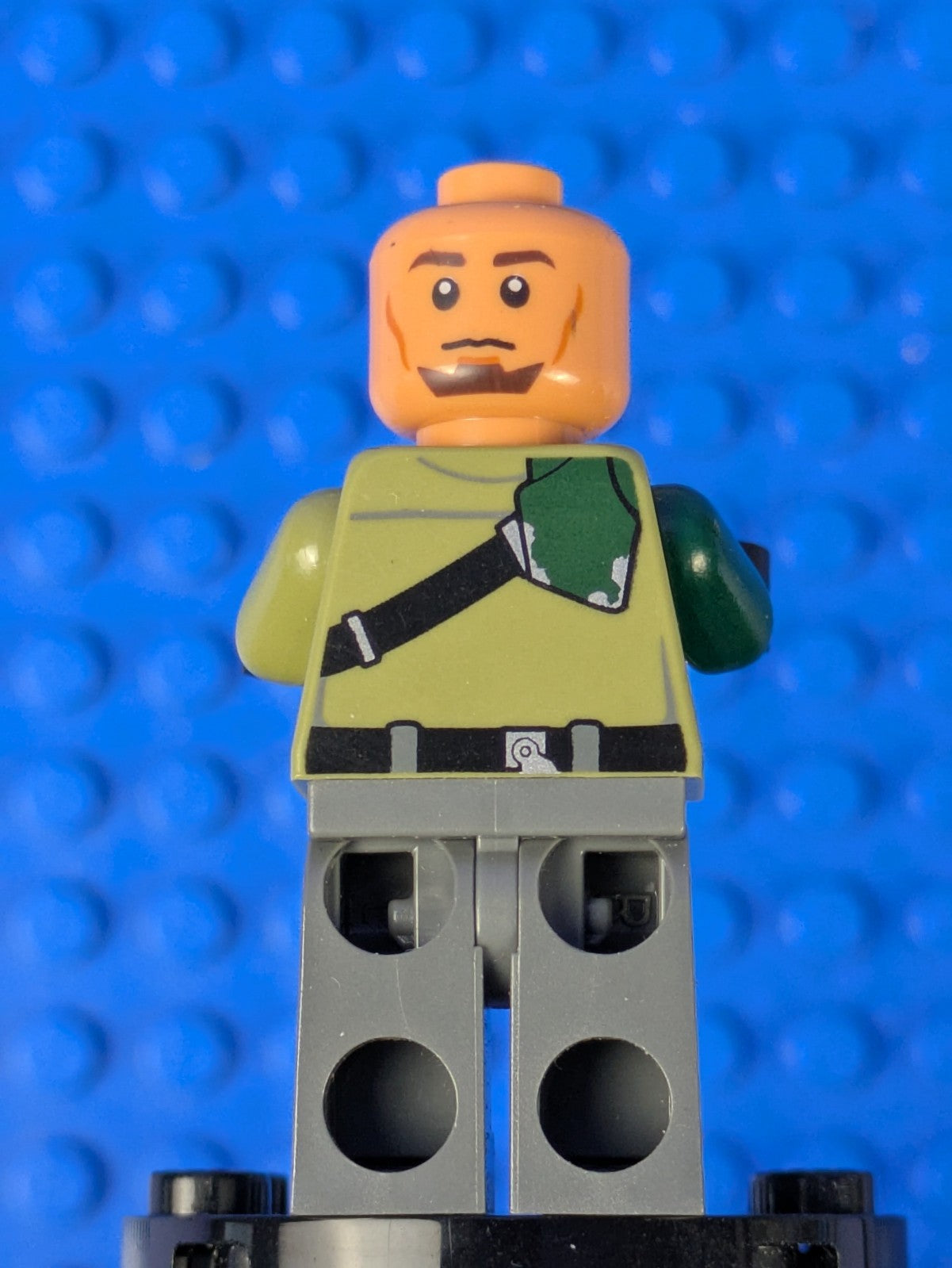 Lego Star Wars: Kanan Jarrus - Dark Brown Hair sw0602 Set fanexpo001, 75084