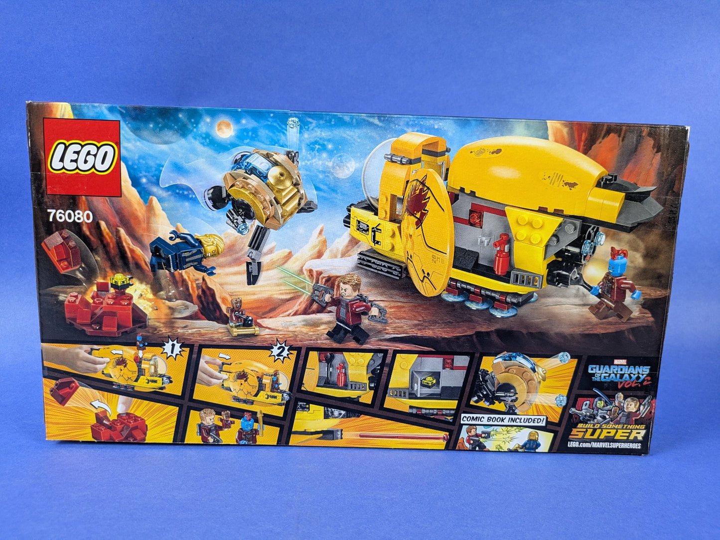Lego Super Heroes: GOTG Vol. 2: Ayesha's Revenge Set 76080 BRAND NEW