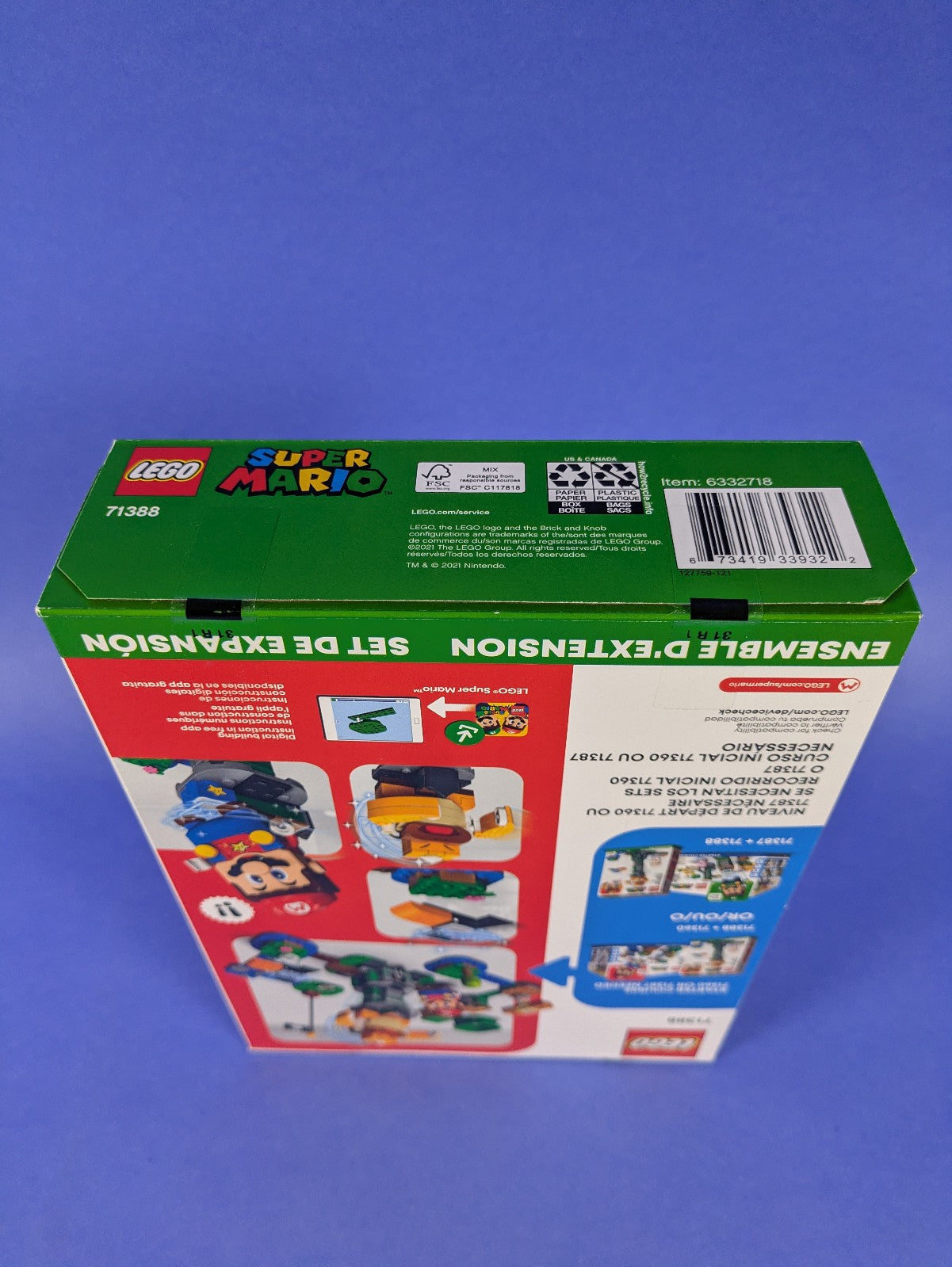 Lego Super Mario: Boss Sumo Bro Topple Tower - Expansion Set 71388 BRAND NEW