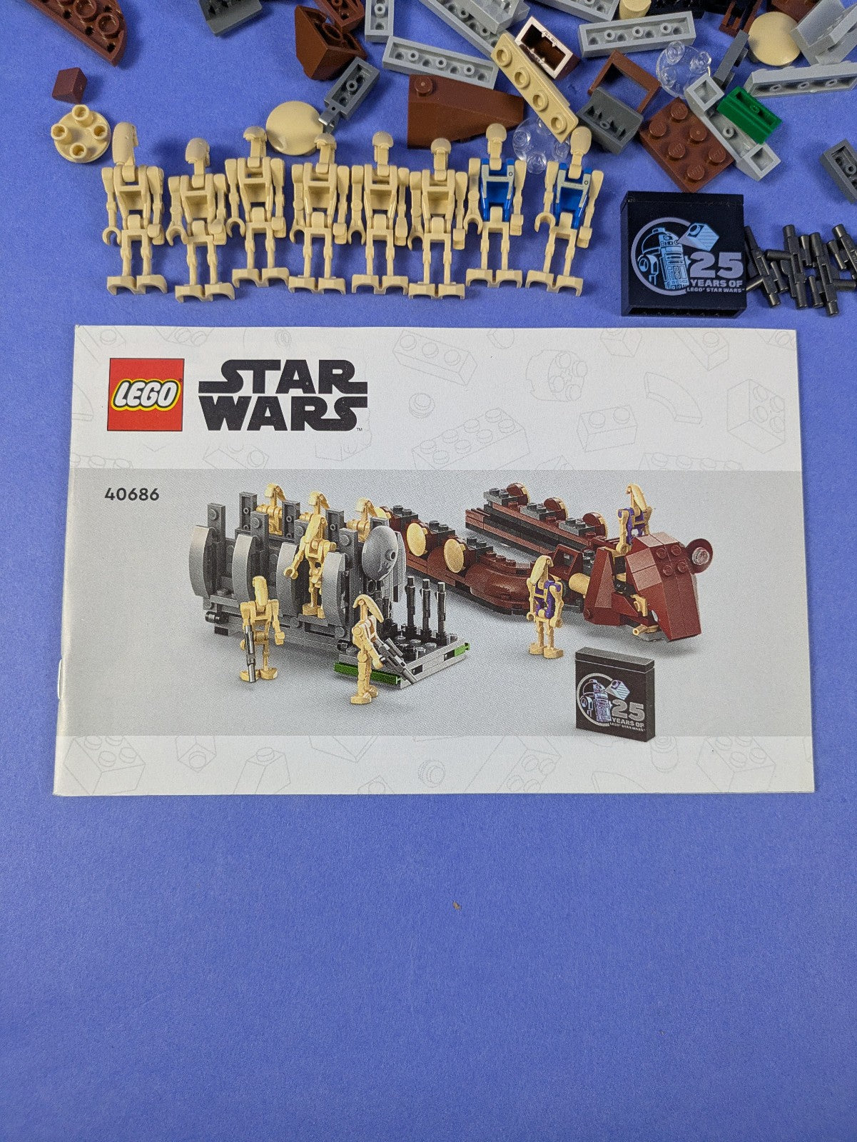 LEGO Star Wars Trade Federation Troop Carrier 40686 Complete Set Pre-Owned