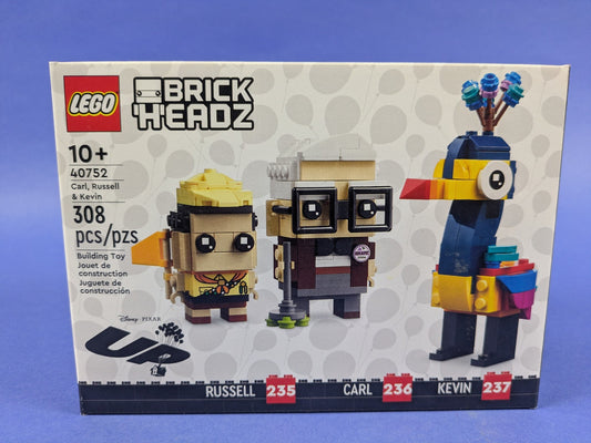 Lego BrickHeadz: Disney: Up: Carl, Russell & Kevin Set 40752 BRAND NEW