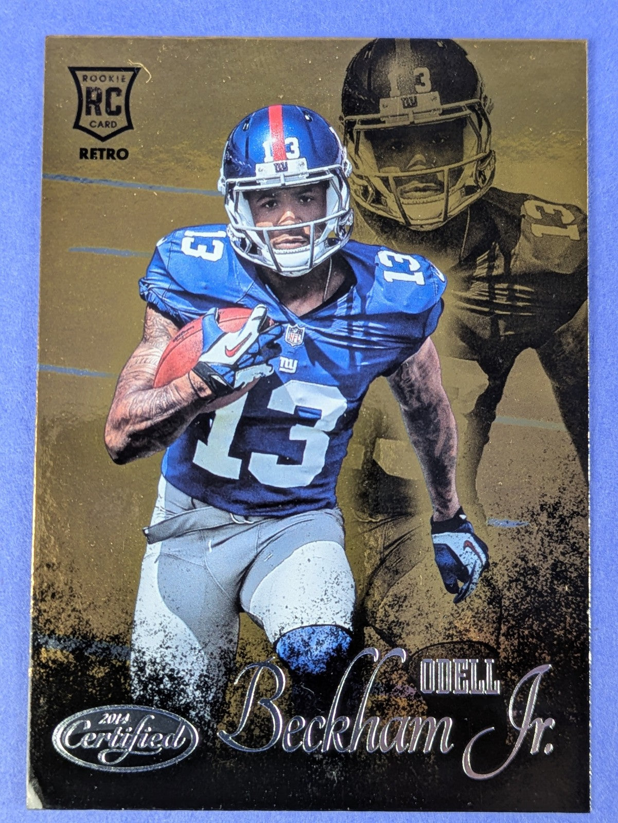 2014 Certified Odell Beckham Jr. Rookie Retro Insert #RR30 Rams 2022 SB 56 LP