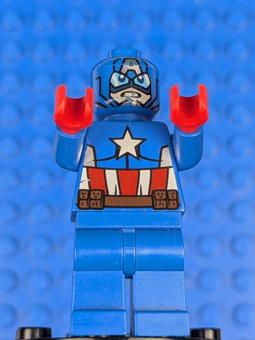 Lego Super Heroes: Captain America - Blue Suit sh0106 Set 76017