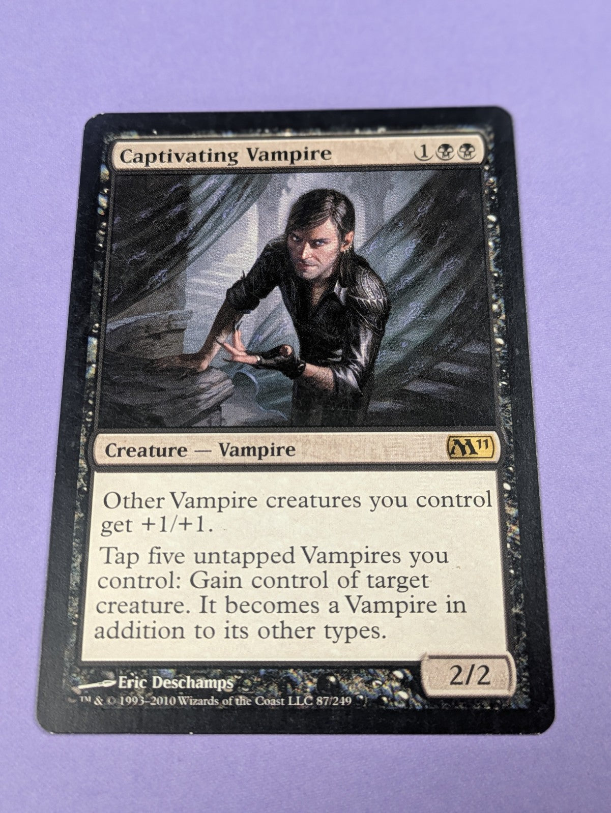 MTG Magic: Magic 2011: Captivating Vampire #87/249 Rare - LP