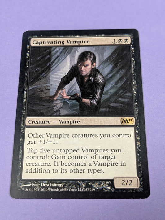MTG Magic: Magic 2011: Captivating Vampire #87/249 Rare - LP