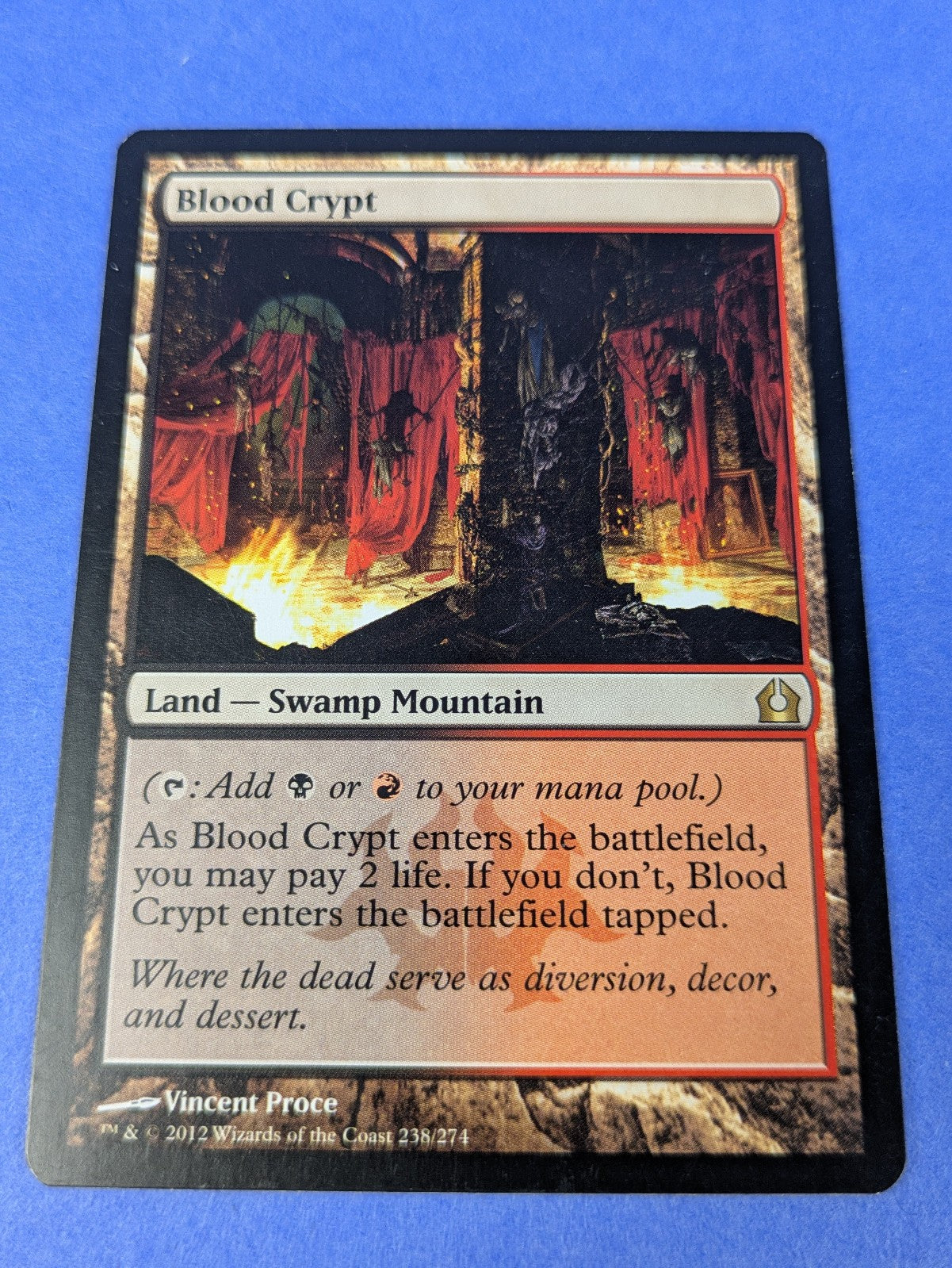 MTG Magic: Return to Ravnica: Blood Crypt #238/274 Rare - NM