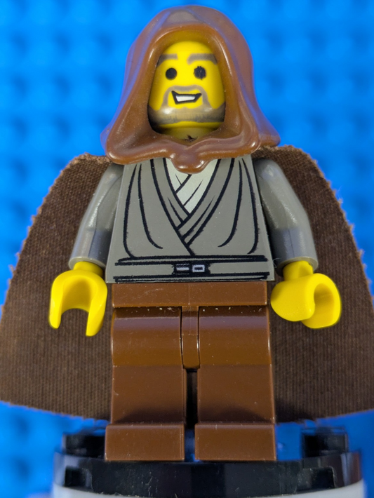 Lego Star Wars: Jedi Knight (Jedi Bob) - Dark Gray Tunic sw0057 Set 7163