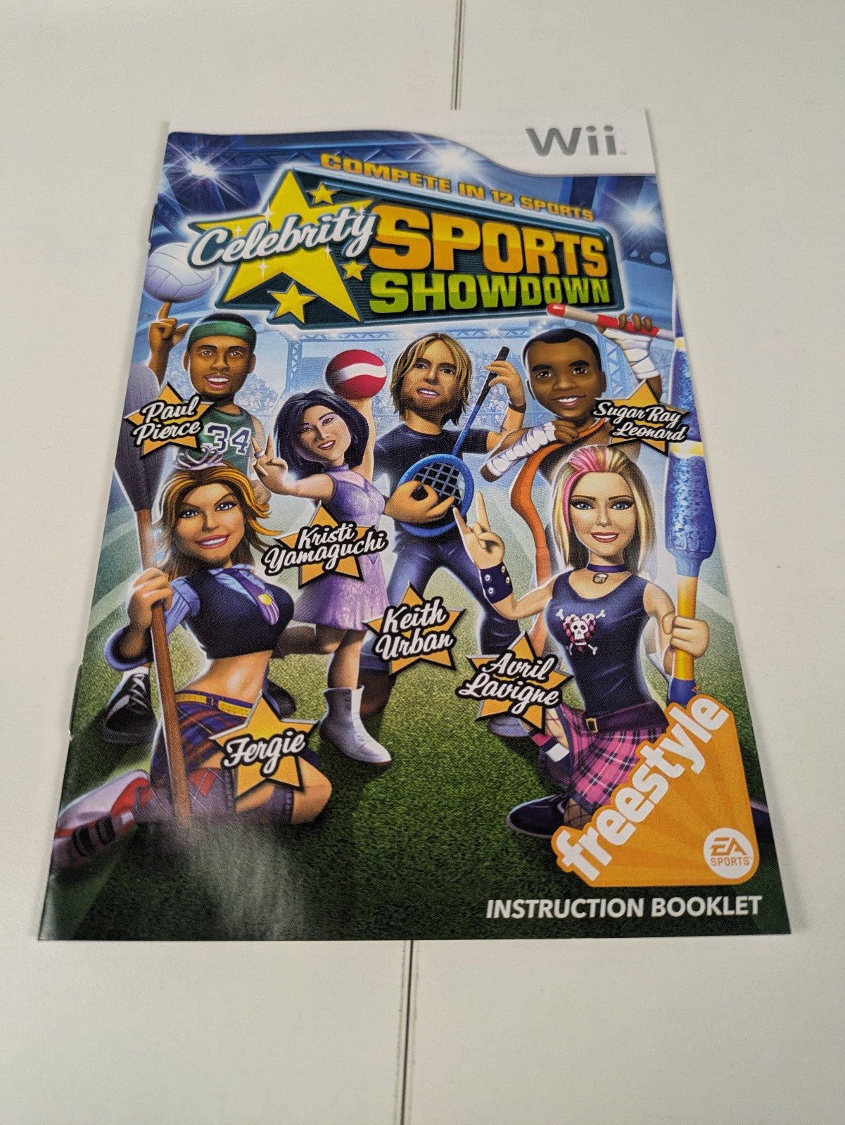 Celebrity Sports Showdown (Nintendo Wii, 2008) CIB