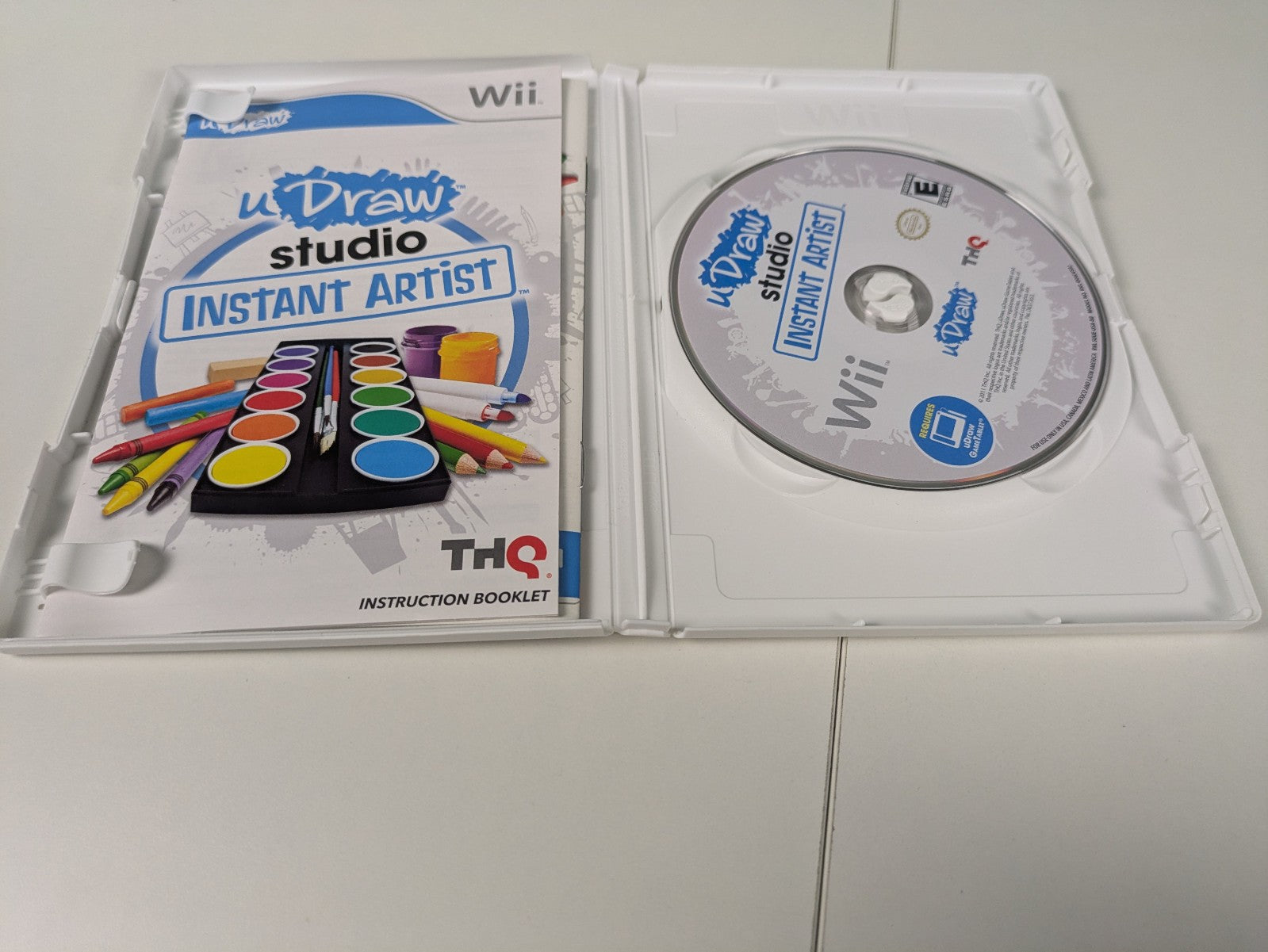 uDraw Studio: Instant Artist (Nintendo Wii, 2010) CIB