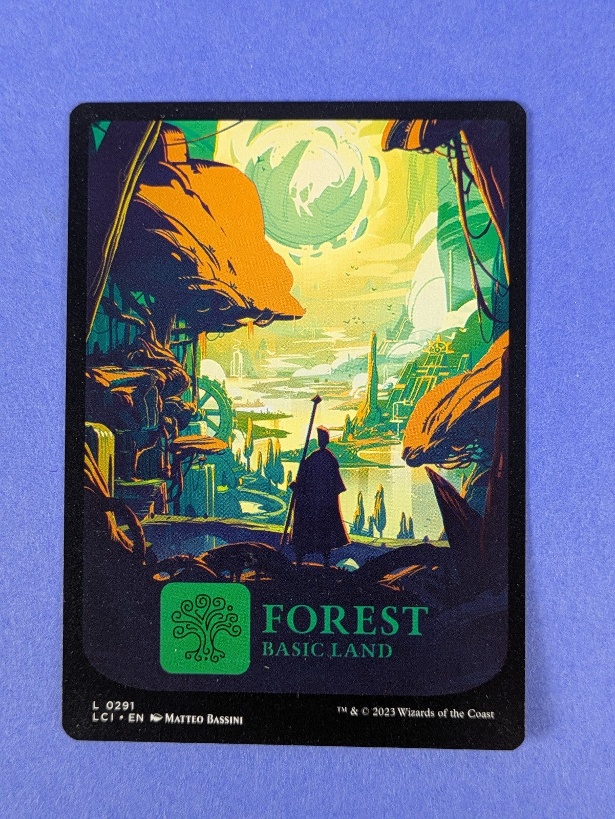 MTG Magic: The Lost Caverns of Ixalan: Forest #0291 Basic Land - NM