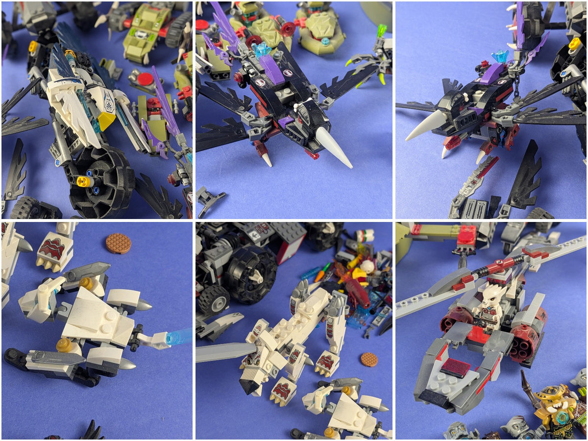LEGO LEGENDS OF CHIMA Bundle Deal More Than 10 Sets Pre-Owned