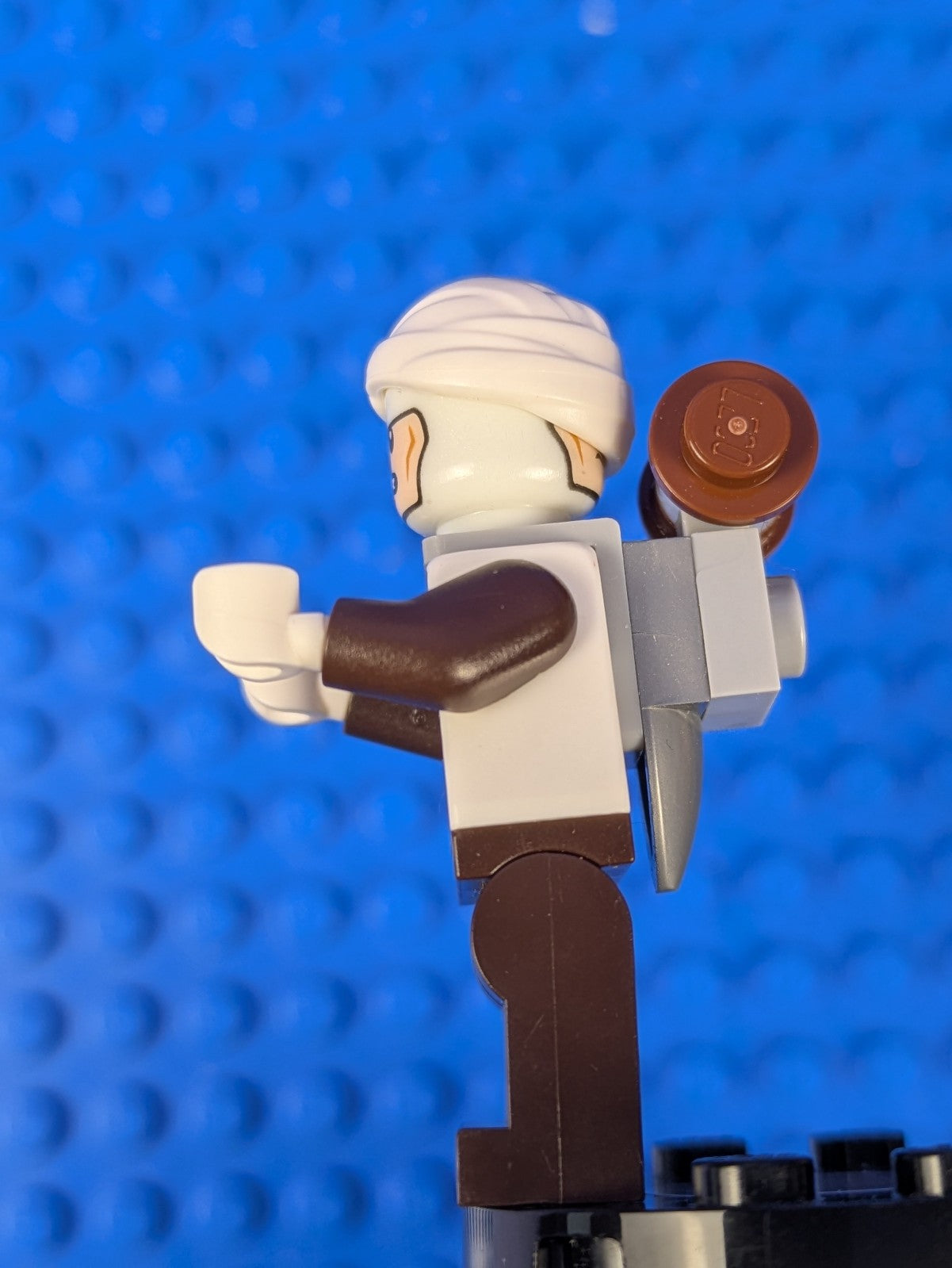 Lego Star Wars: Episode 4-6: Dengar - White Torso Wrap sw0751 Sets 75145, 75167