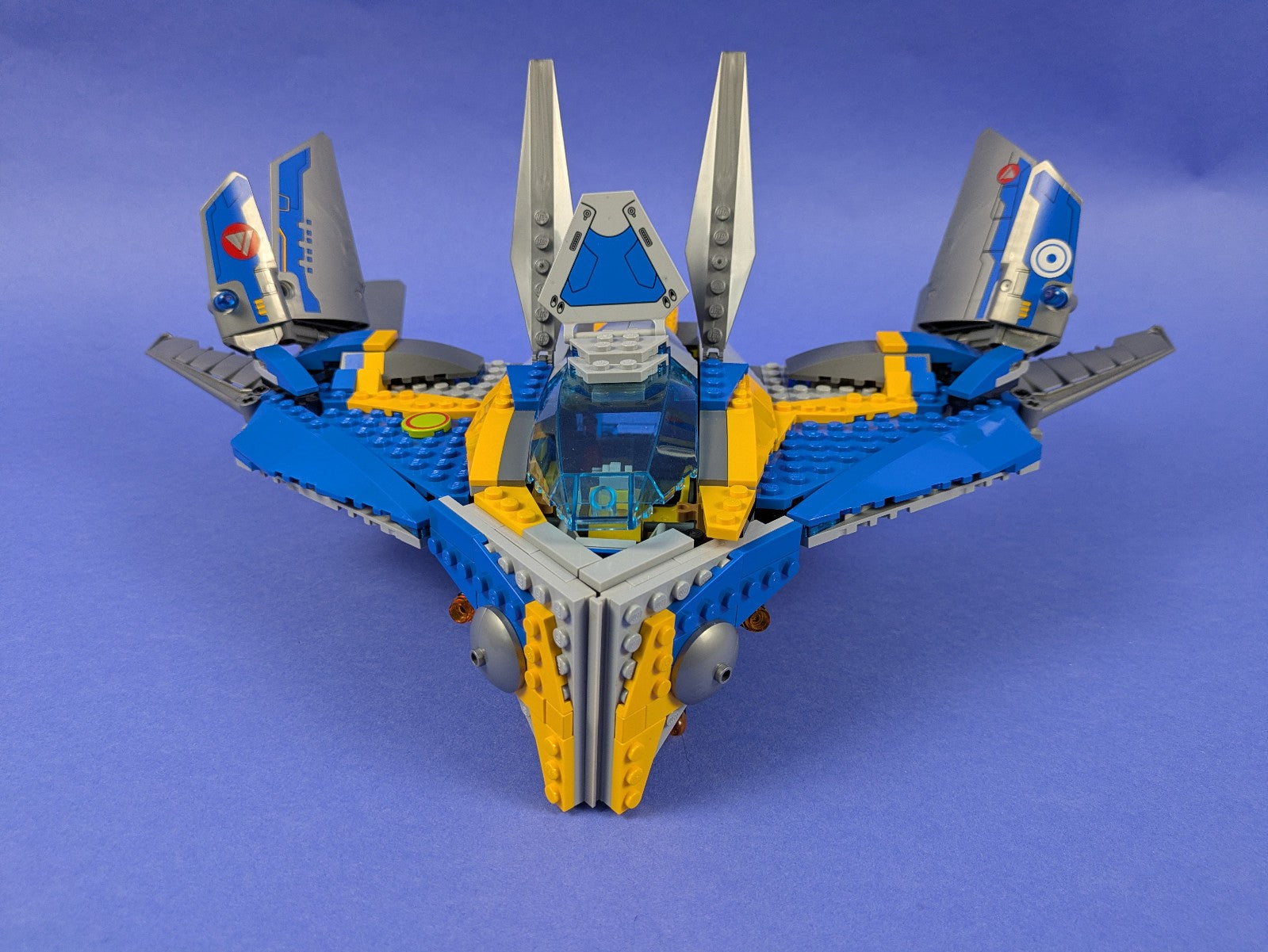 LEGO Super Heroes The Milano Spaceship Rescue 76021 Complete Set Pre-Owned