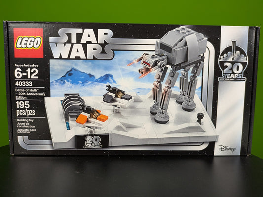 Lego Star Wars: Battle of Hoth - 20th Anniversary Edition Set 40333 BRAND NEW
