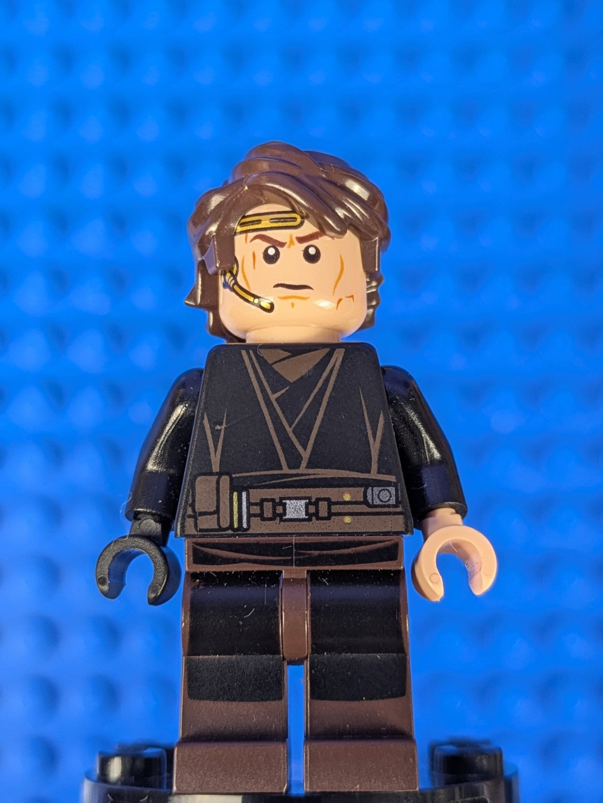 Lego Star Wars: Anakin Skywalker (Dark Brown Legs, Headset) sw0526 Set 75038