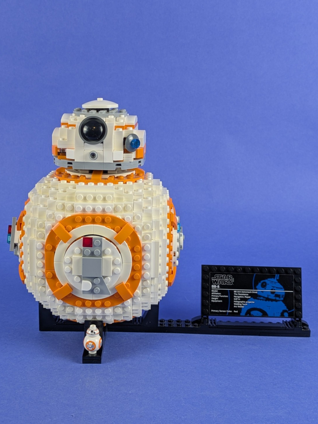 LEGO Star Wars BB-8 75187 Complete Set Pre-Owned