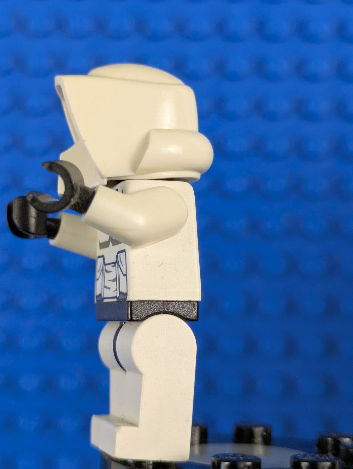 Lego Star Wars: Imperial Scout Trooper - Plain Black Head sw0005a Set 8038