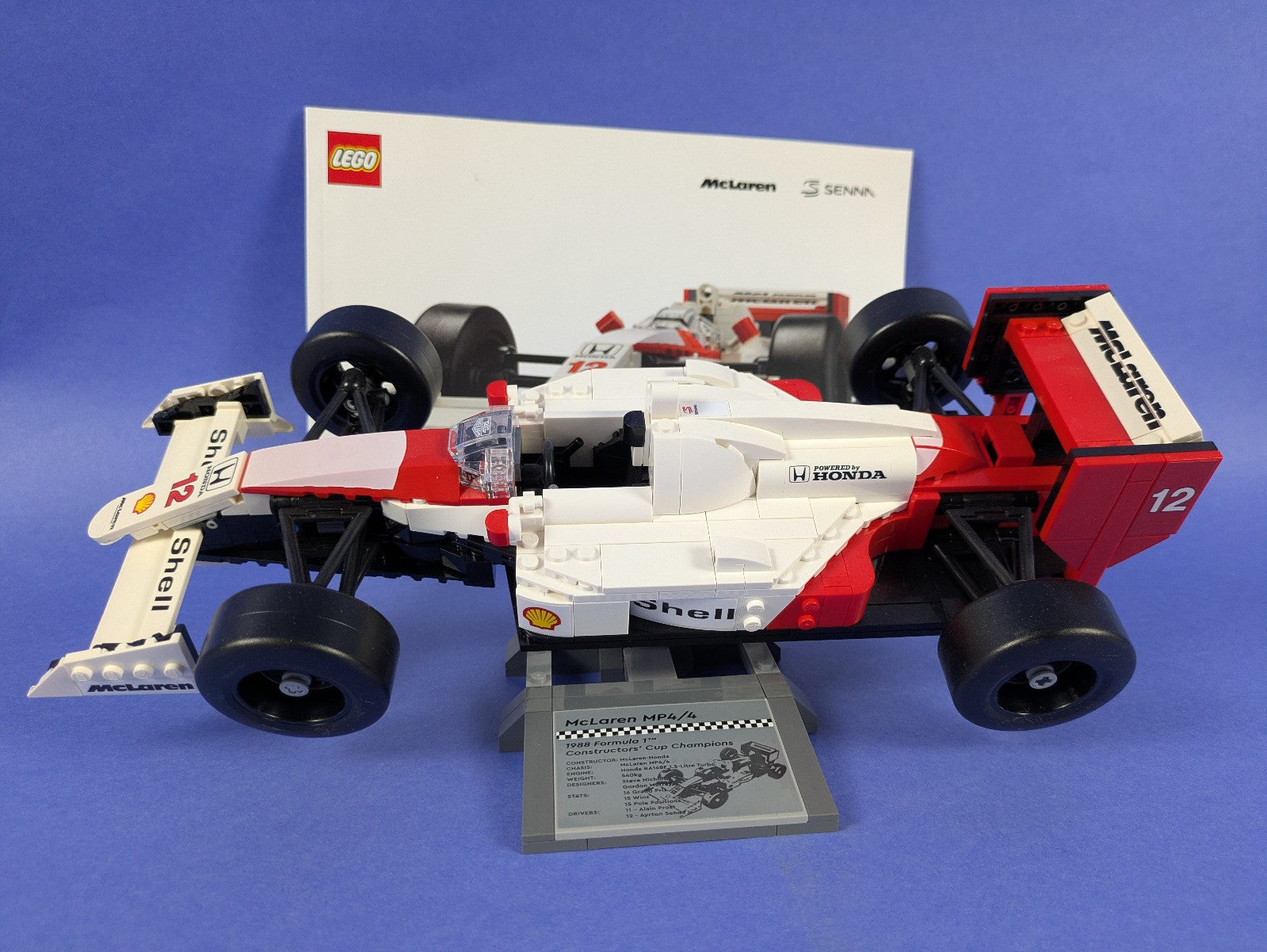 Lego Creator: Race: McLaren MP4/4 & Ayrton Set 10330 Incomplete Set