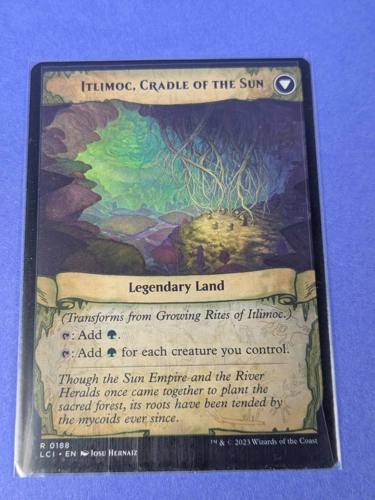 MTG: Growing Rites of Itlimoc / Itlimoc, Cradle of the Sun #0188 Rare - NM