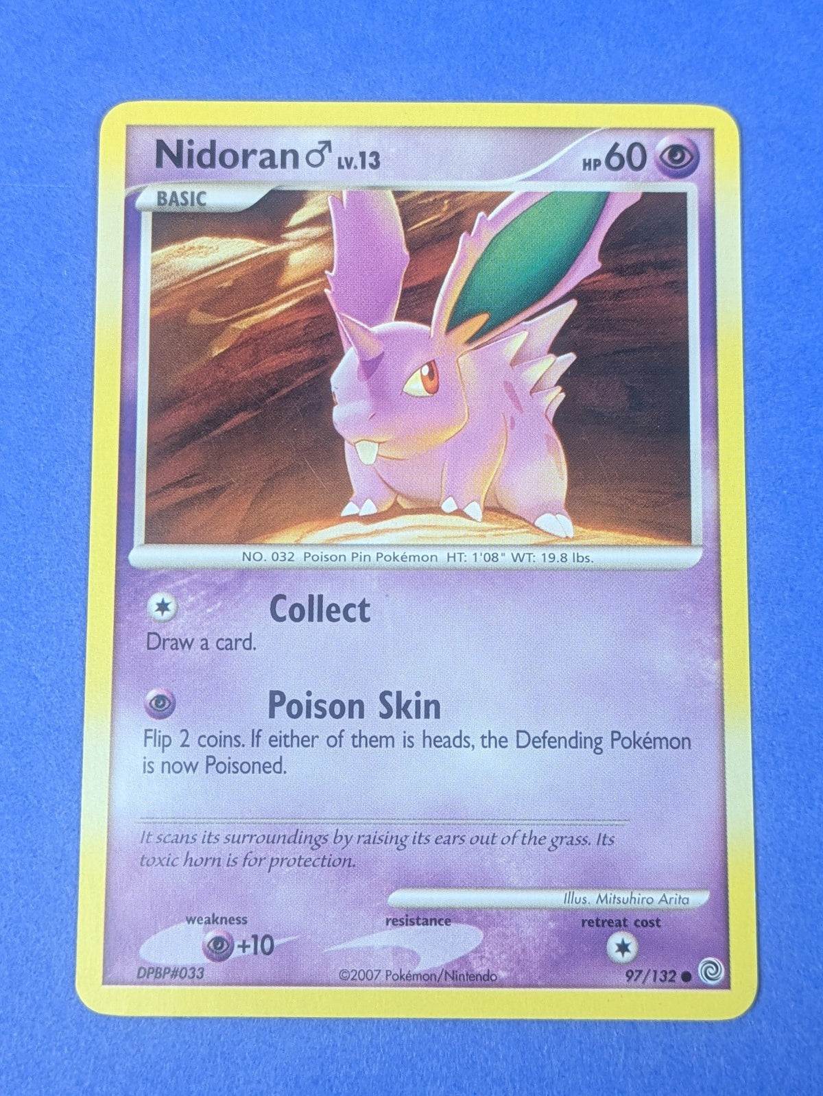 Nidoran M - 97/132 - Common Secret Wonders - Pokemon Card - LP