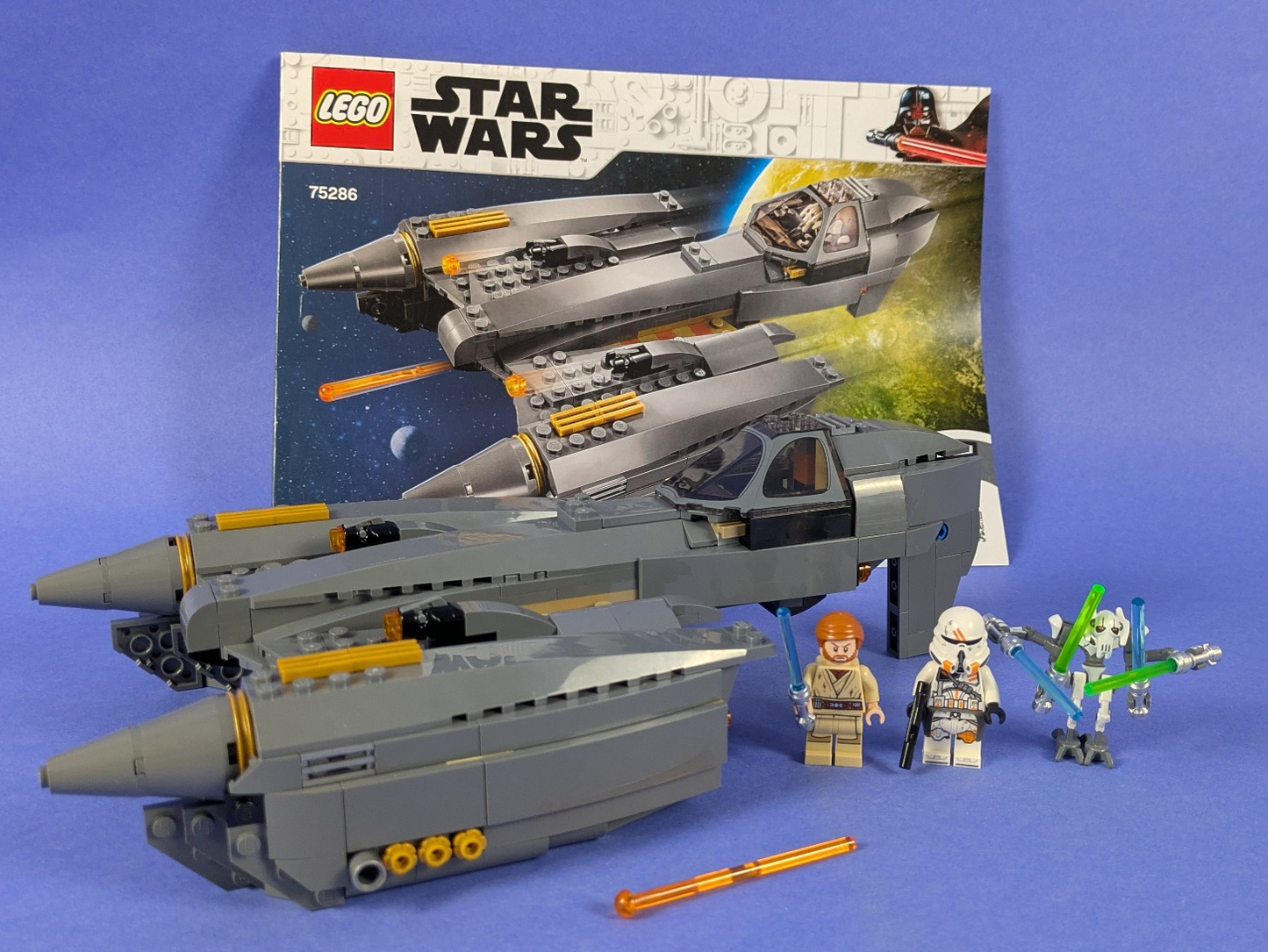 Lego Star Wars: Episode 3: General Grievous's Starfighter Set 75286 Complete Set