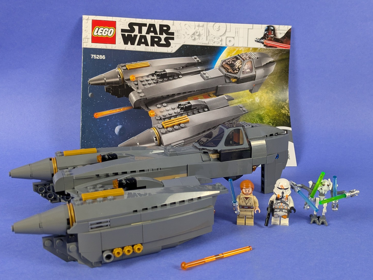 Lego Star Wars: Episode 3: General Grievous's Starfighter Set 75286 Complete Set