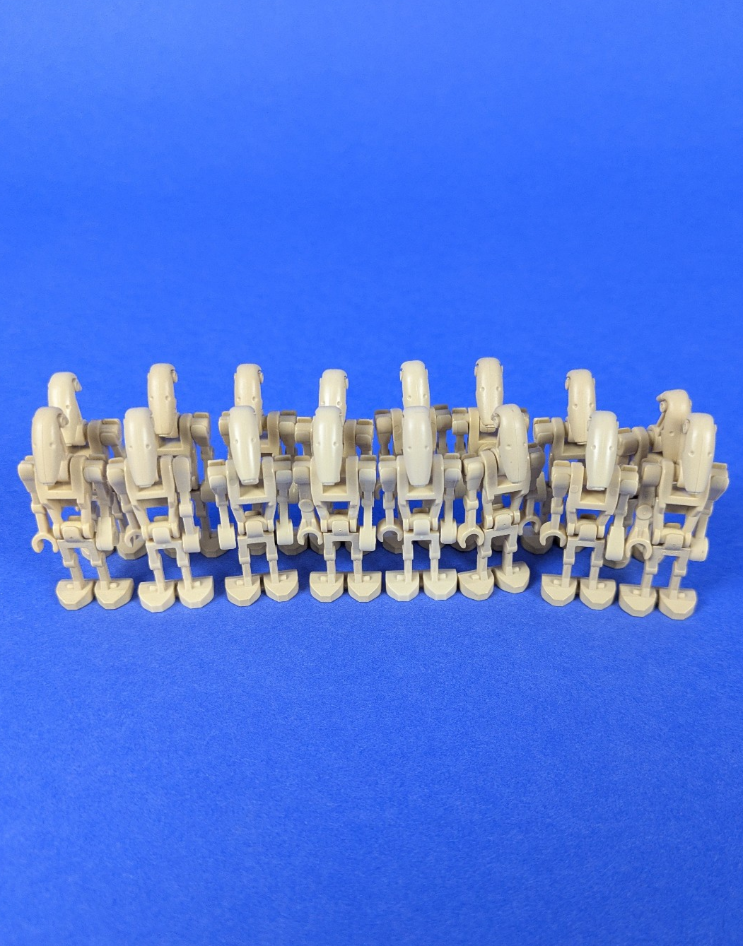 Lego Star Wars: Battle Droid - Tan Angled/Straight Arm (X16) Sets 75435, 7141