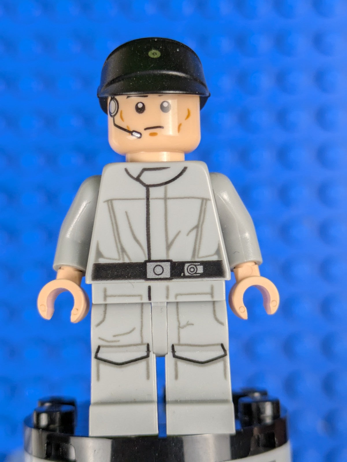 Lego Star Wars: Imperial Crew - Black Cap Closed Mouth sw0693 Set 75134