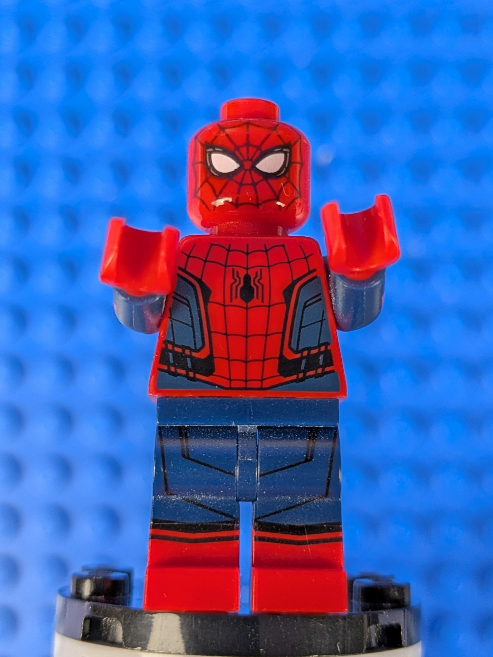 Lego Super Heroes: Spider-Man - Black Web Pattern sh0420 Set 76083, 76082