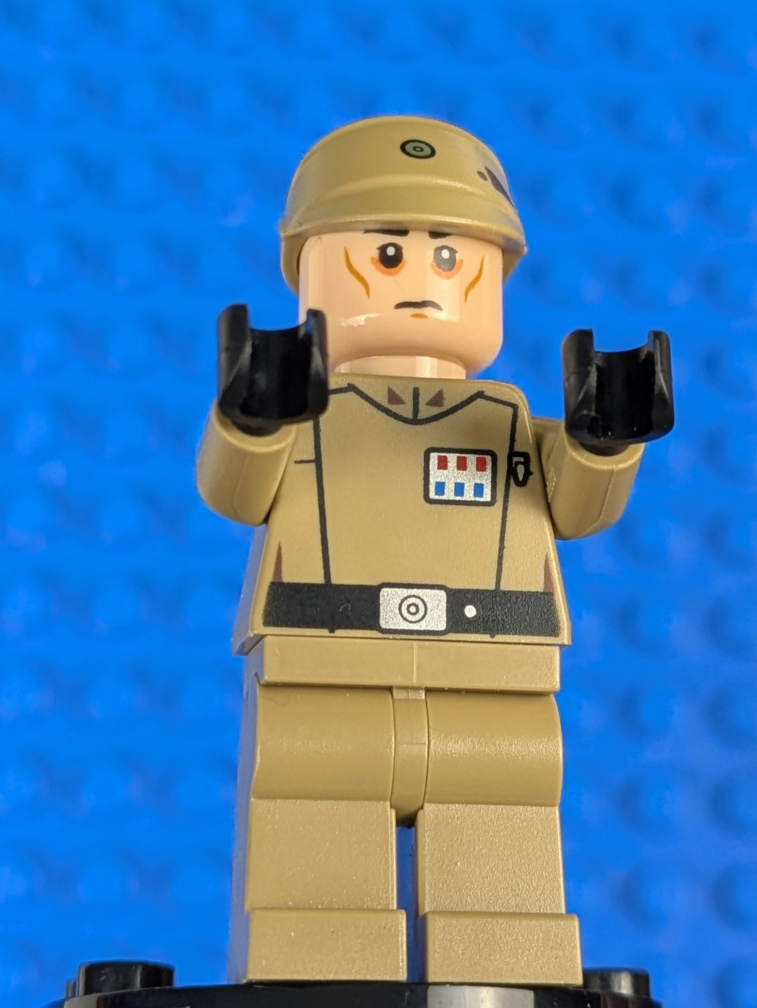 Lego Star Wars: Imperial Officer - Captain Dark Tan Uniform sw0623 Set 75106