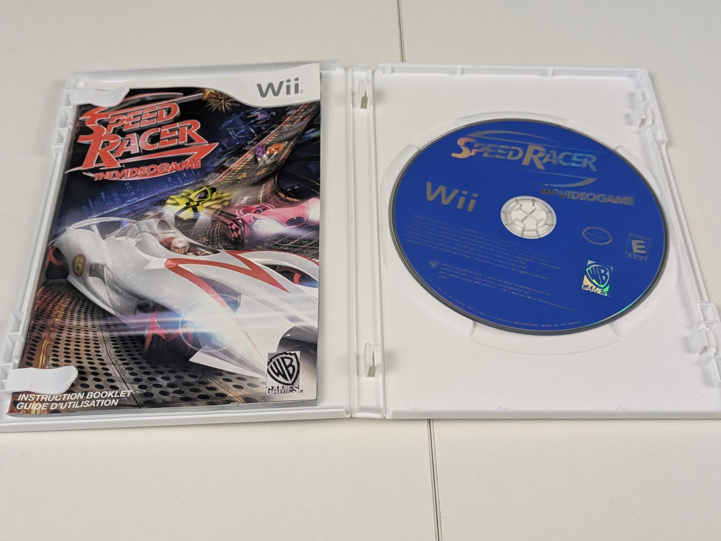 Speed Racer: The Video Game (Nintendo Wii, 2008) CIB