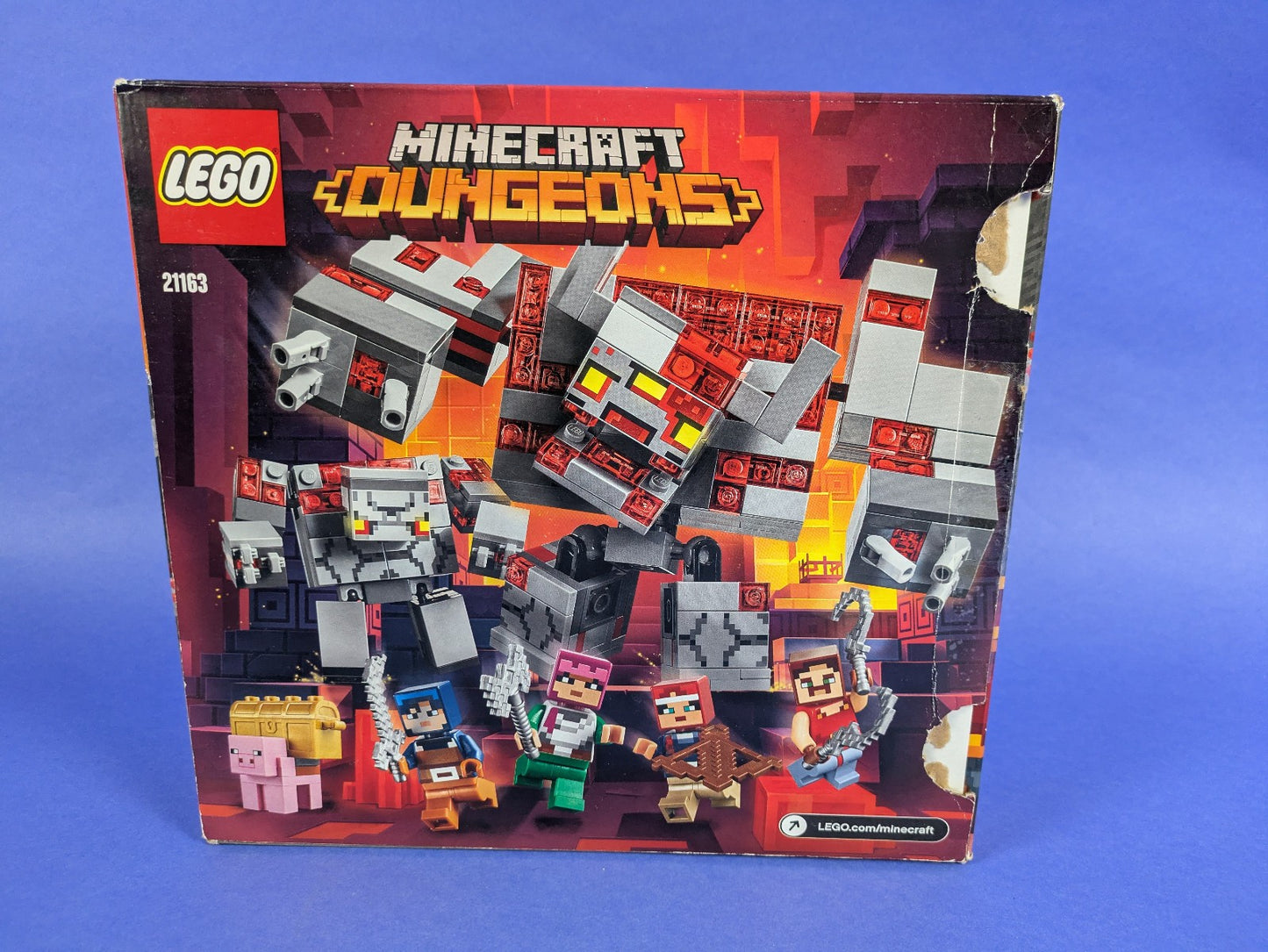 Lego Minecraft: Minecraft Dungeons: The Redstone Battle Set 21163 Complete Set