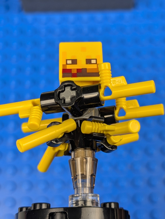 Lego Minecraft: Blaze - Trans-Black Cone Stand min198 Set 21266
