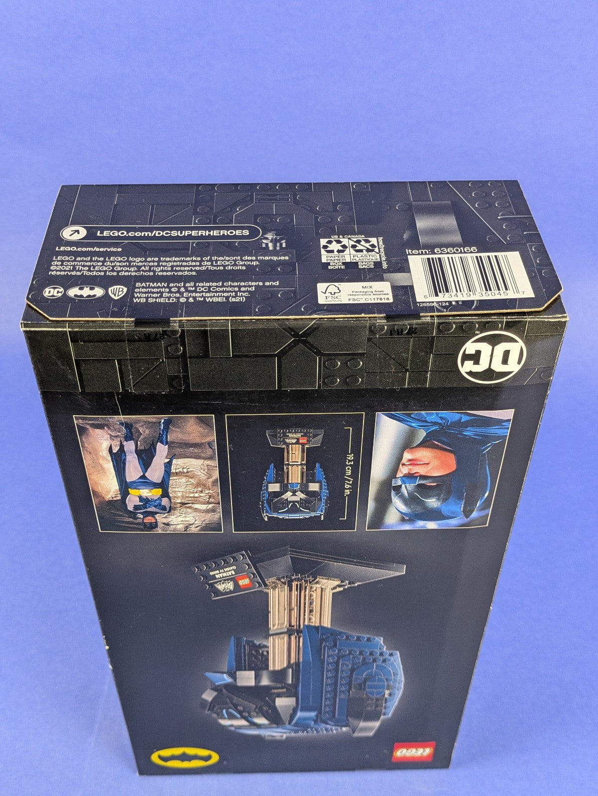 LEGO Super Heroes Classic TV Series Batman Cowl 76238