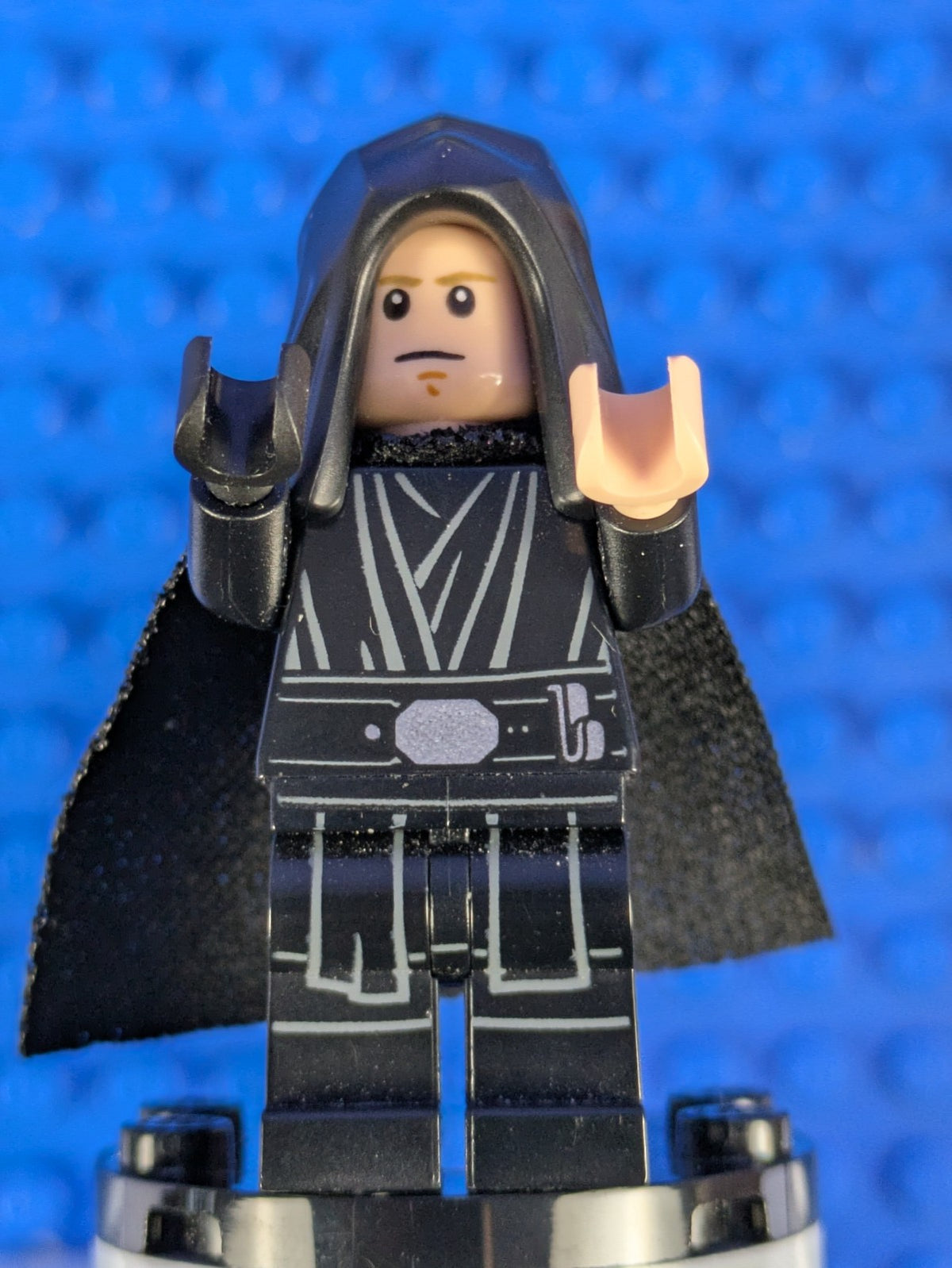 Lego Star Wars: Luke Skywalker - Jedi Master Black Hood w/ Cape sw1191 Set 75324