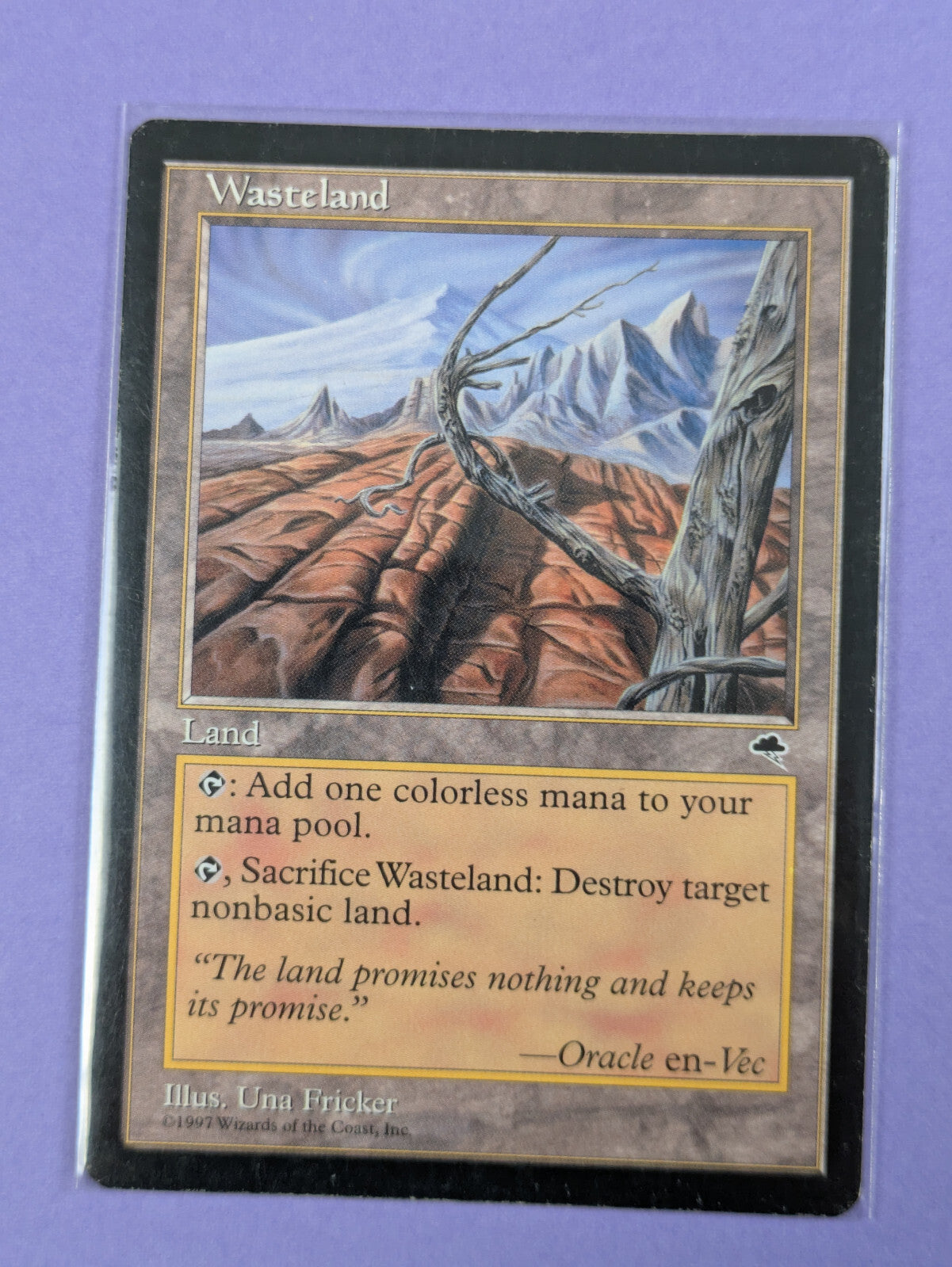 MTG Magic The Gathering: Tempest: Wasteland Uncommon - LP
