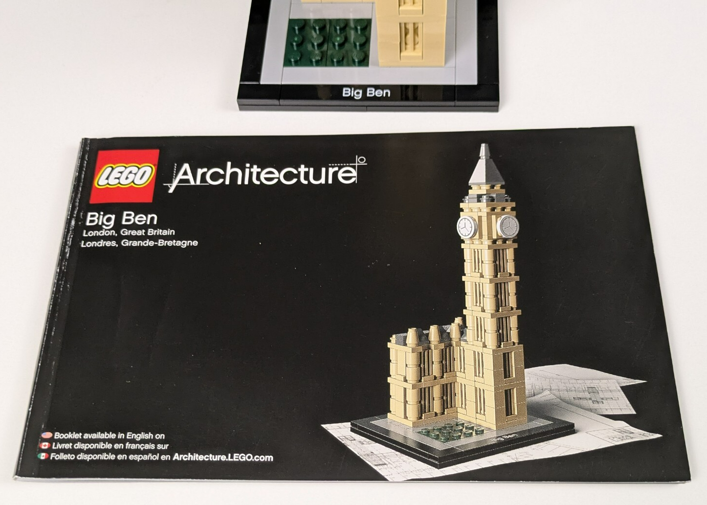 Lego  Architecture: Landmark Series: Big Ben Set 21013