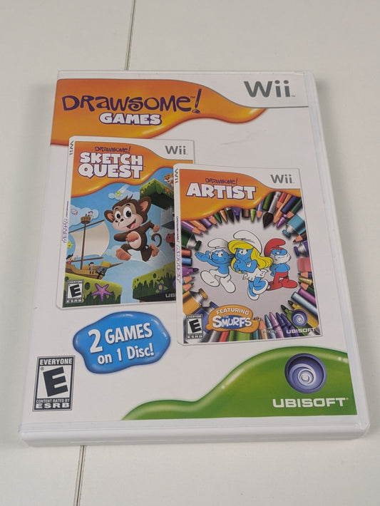 Drawsome! (Nintendo Wii, 2010) CIB
