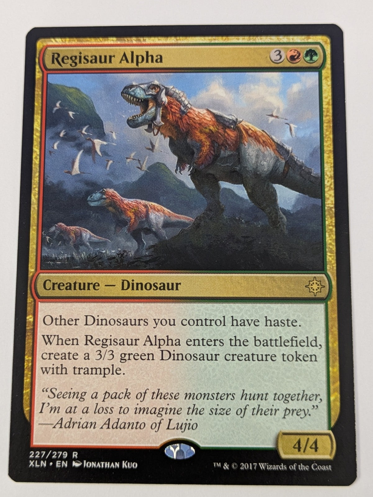 MTG Magic: Ixalan: Regisaur Alpha #227/279 Rare - LP