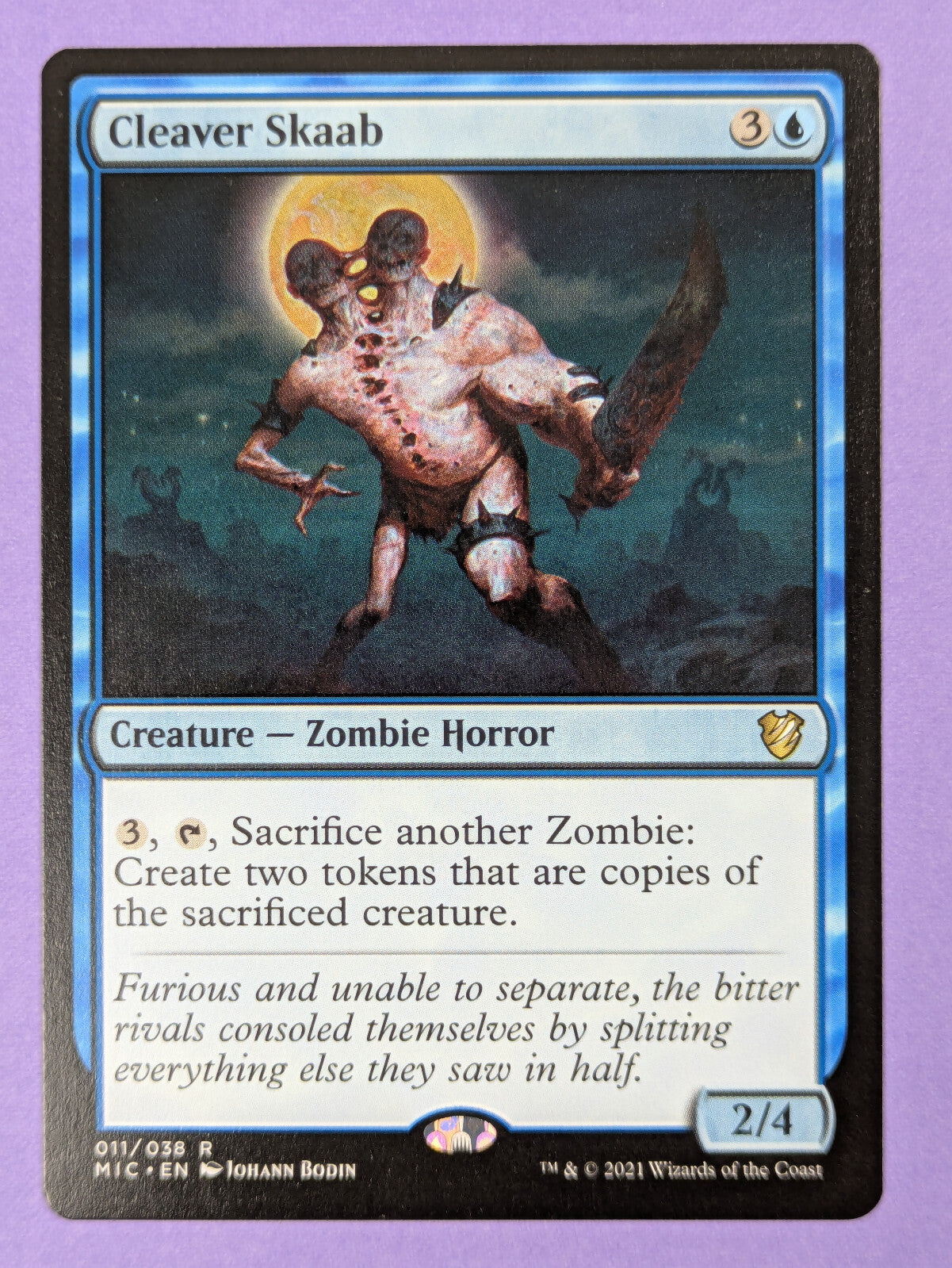 MTG Magic: Midnight Hunt Commander: Cleaver Skaab #011/038 Rare - NM