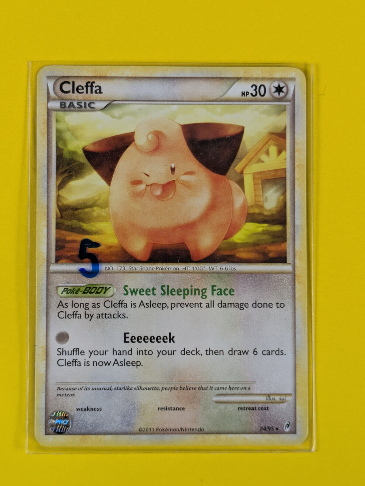 Cleffa - 24/95 - Rare Call of Legends - Pokemon Card - NM