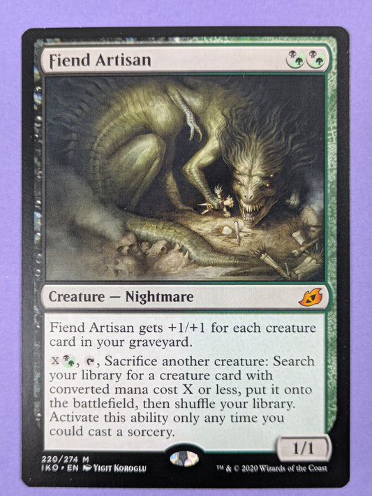 MTG Magic: Ikoria: Lair of Behemoths: Fiend Artisan #220/274 Mythic - NM