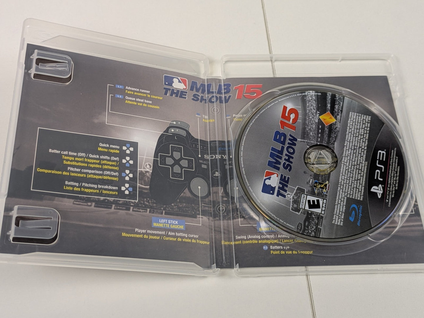 MLB 15: The Show (Sony PlayStation 3 PS3, 2015)