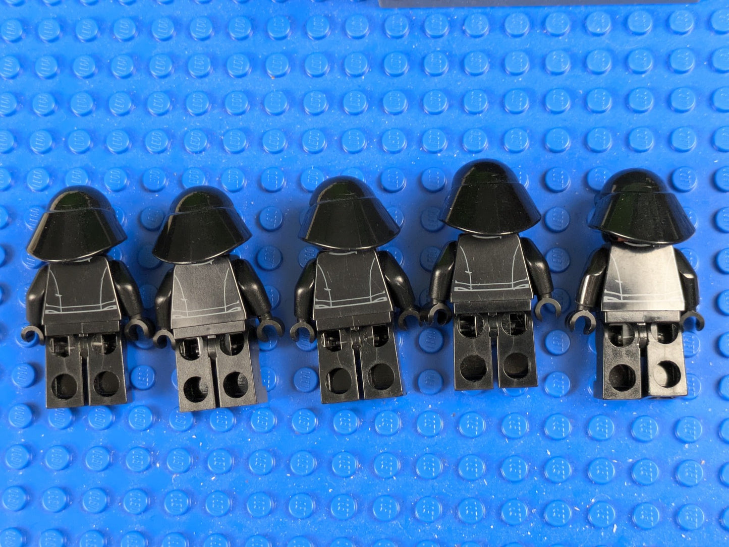 Lego Star Wars: First Order Crew Member Light Nougat/Brown Head (5X) Set 75104