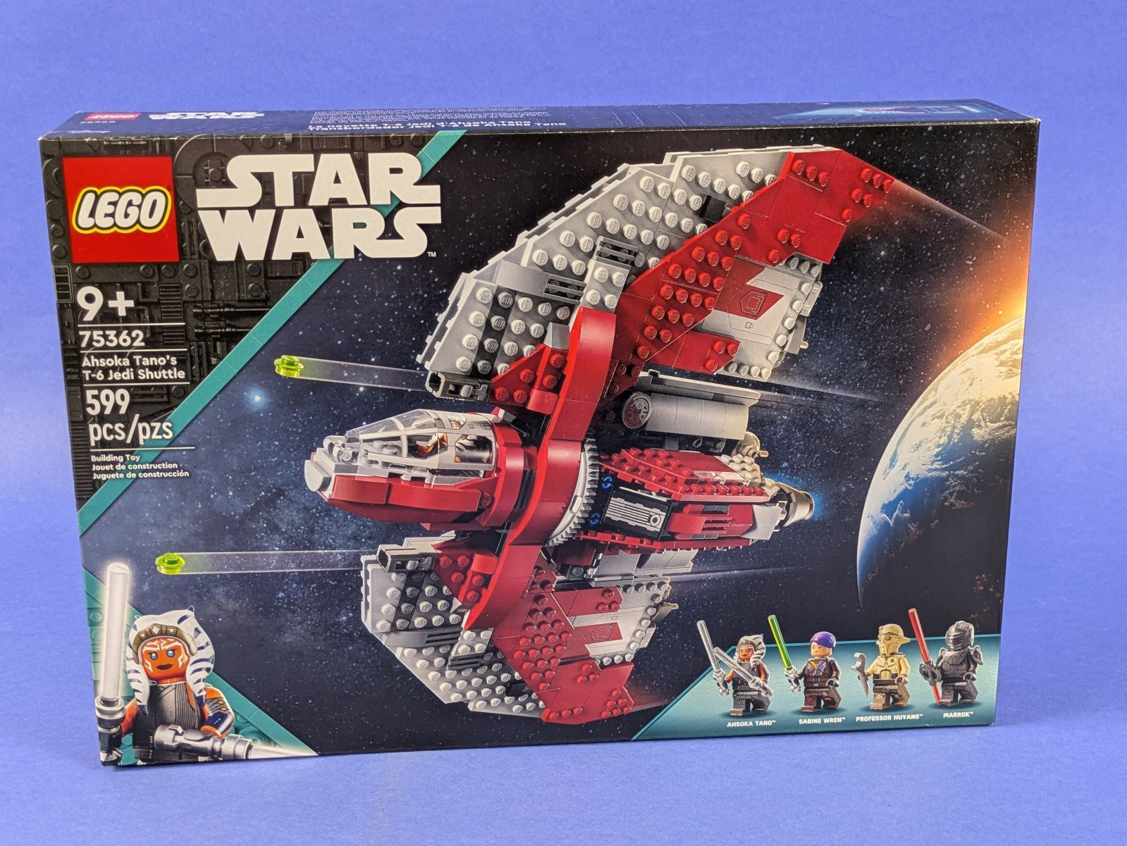 Lego Star Wars: Ahsoka: Ahsoka Tano's T-6 Jedi Shuttle Set 75362 BRAND NEW